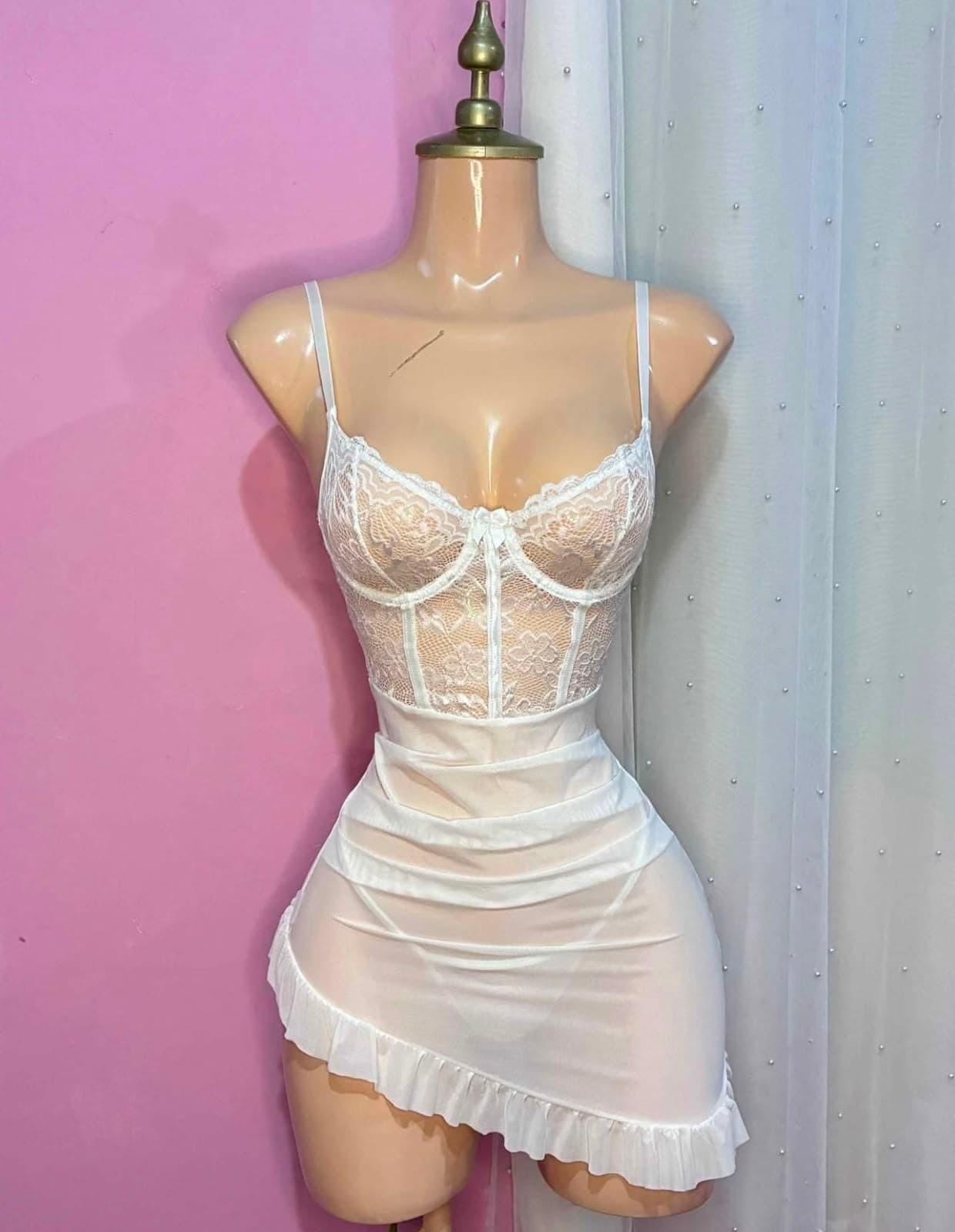 Vestido Corsé Blanco